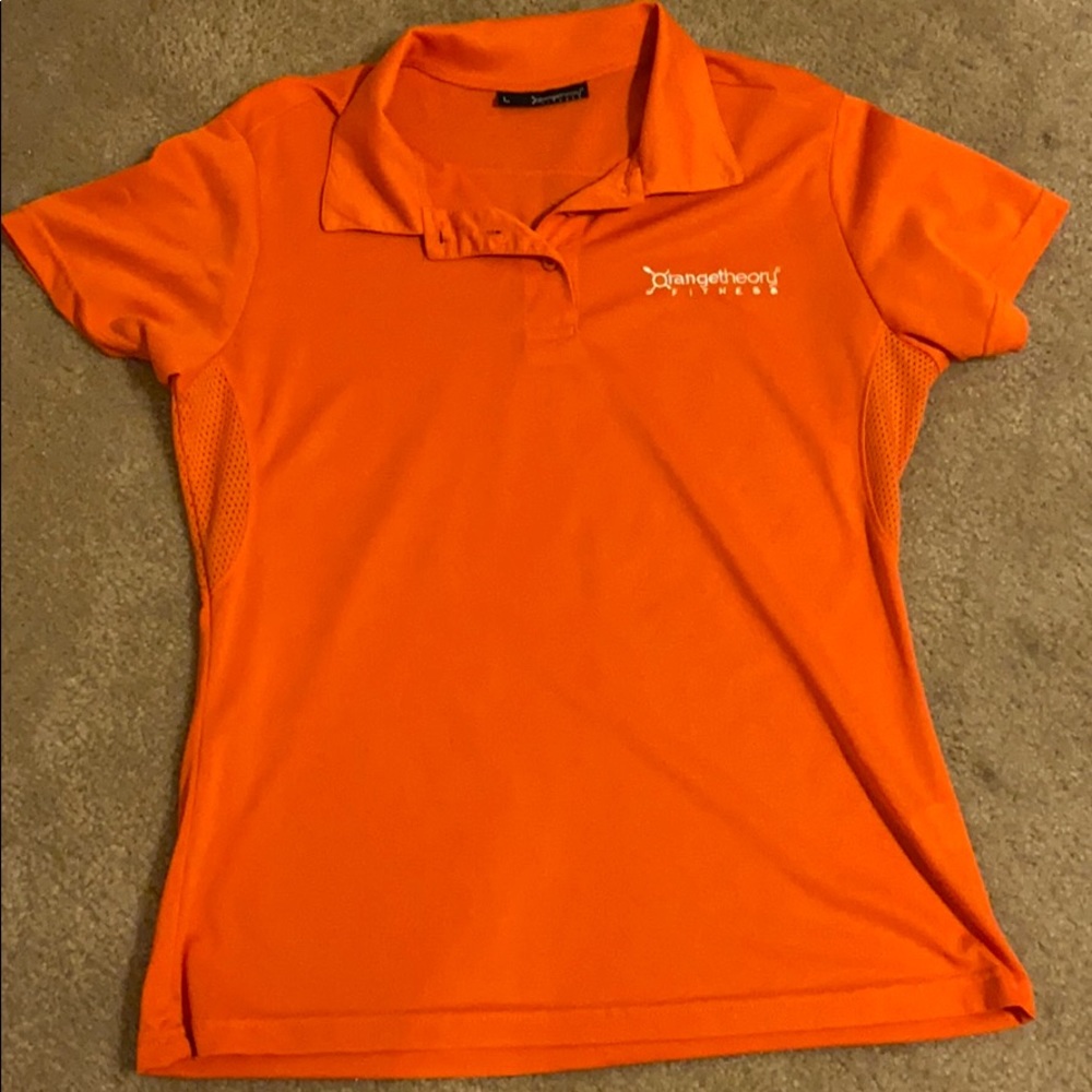OrangeTheory golf shirt